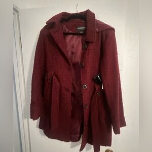 Liz Claiborne Women’s Maroon Coat